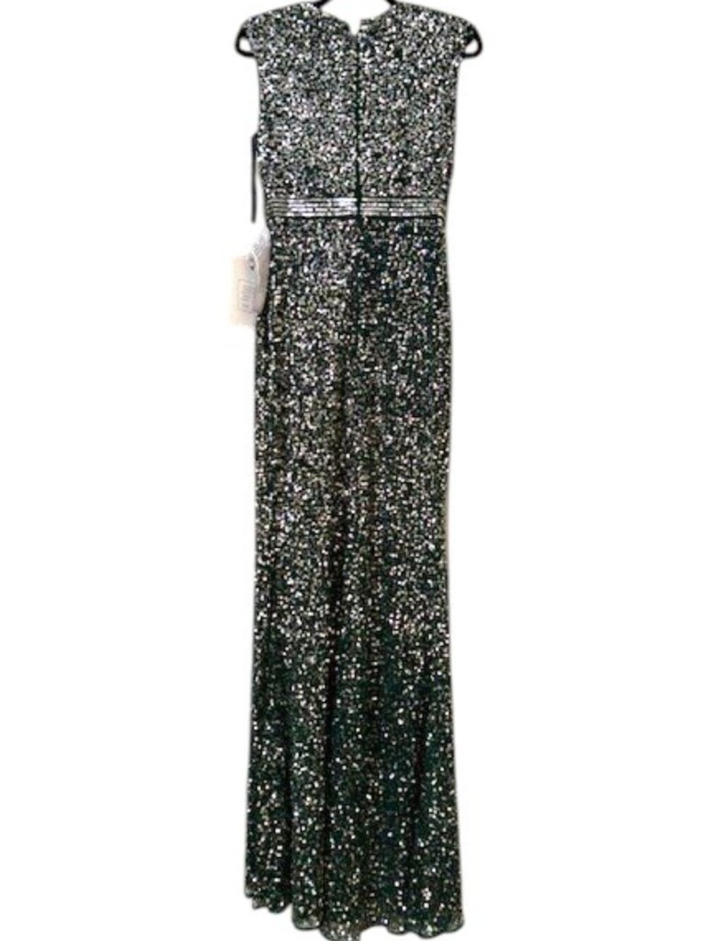 Mac Duggal Cap Sleeve Sequin Gown - Picture 3 of 15